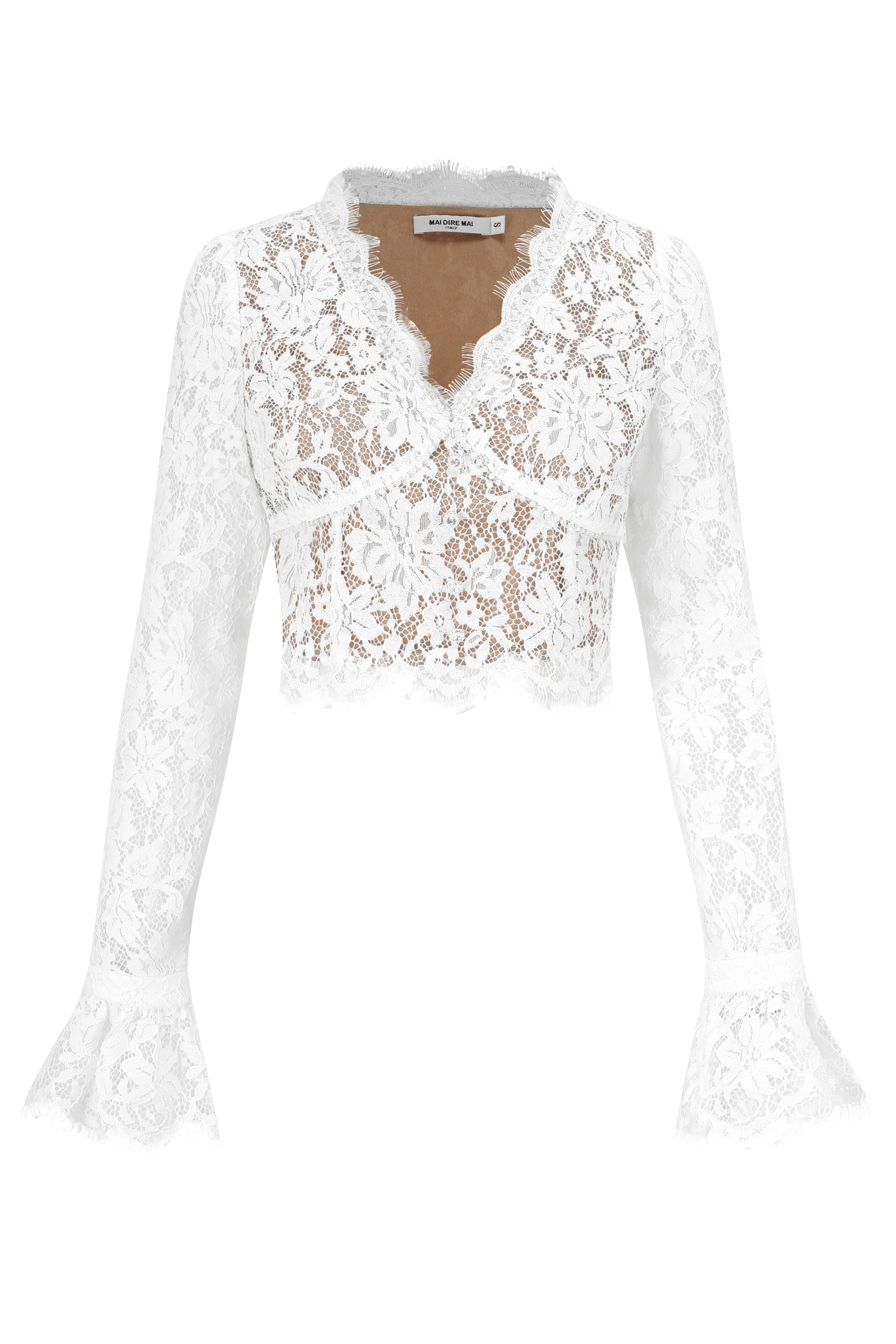 MAIDIREMAI MDM244MI1231 White Lace Set(SEPERATE)