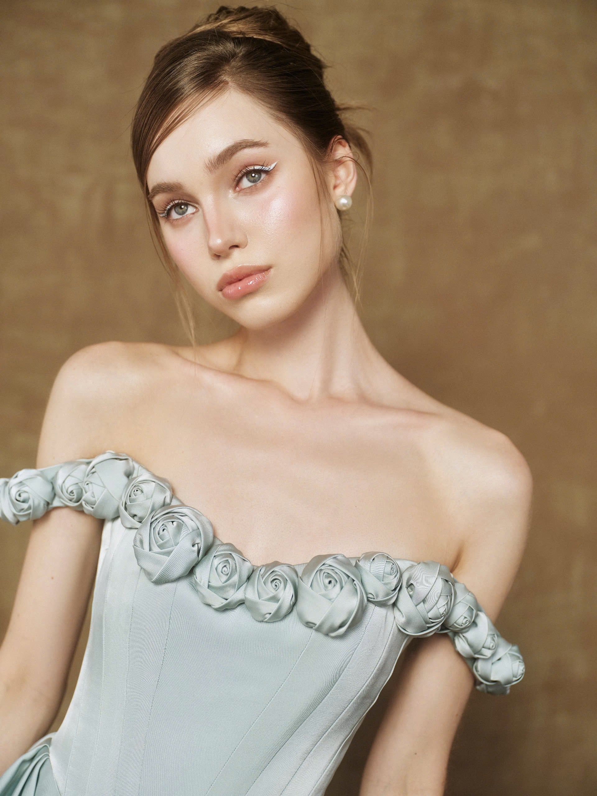 MAVEN Miranda Icy Blue Mini Dress