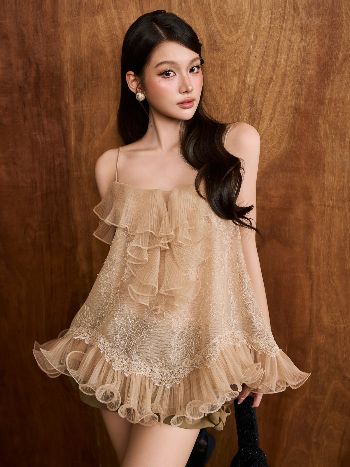 COLIN Lace Camisole & Shorts