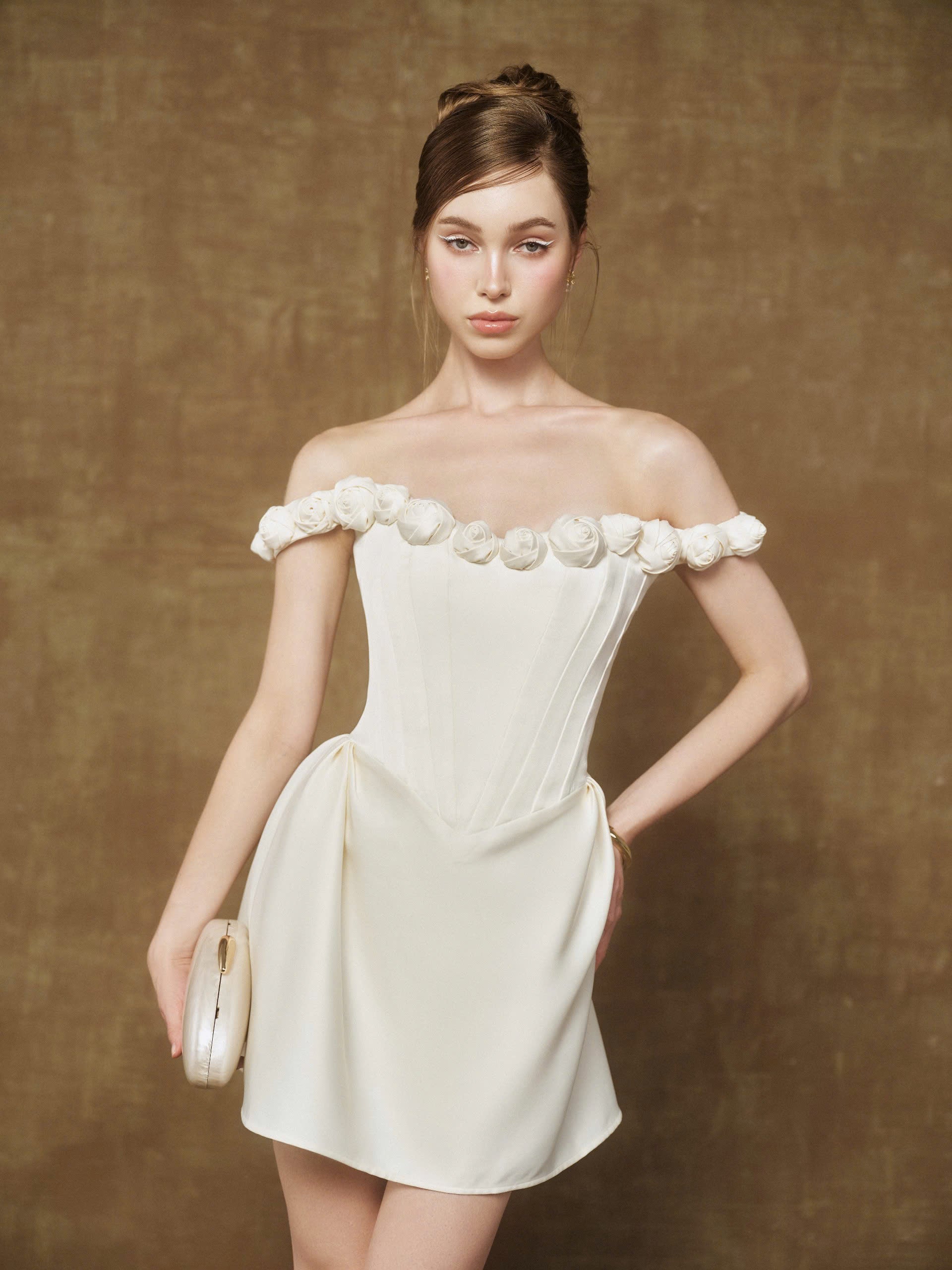 MAVEN Miranda White Mini Dress