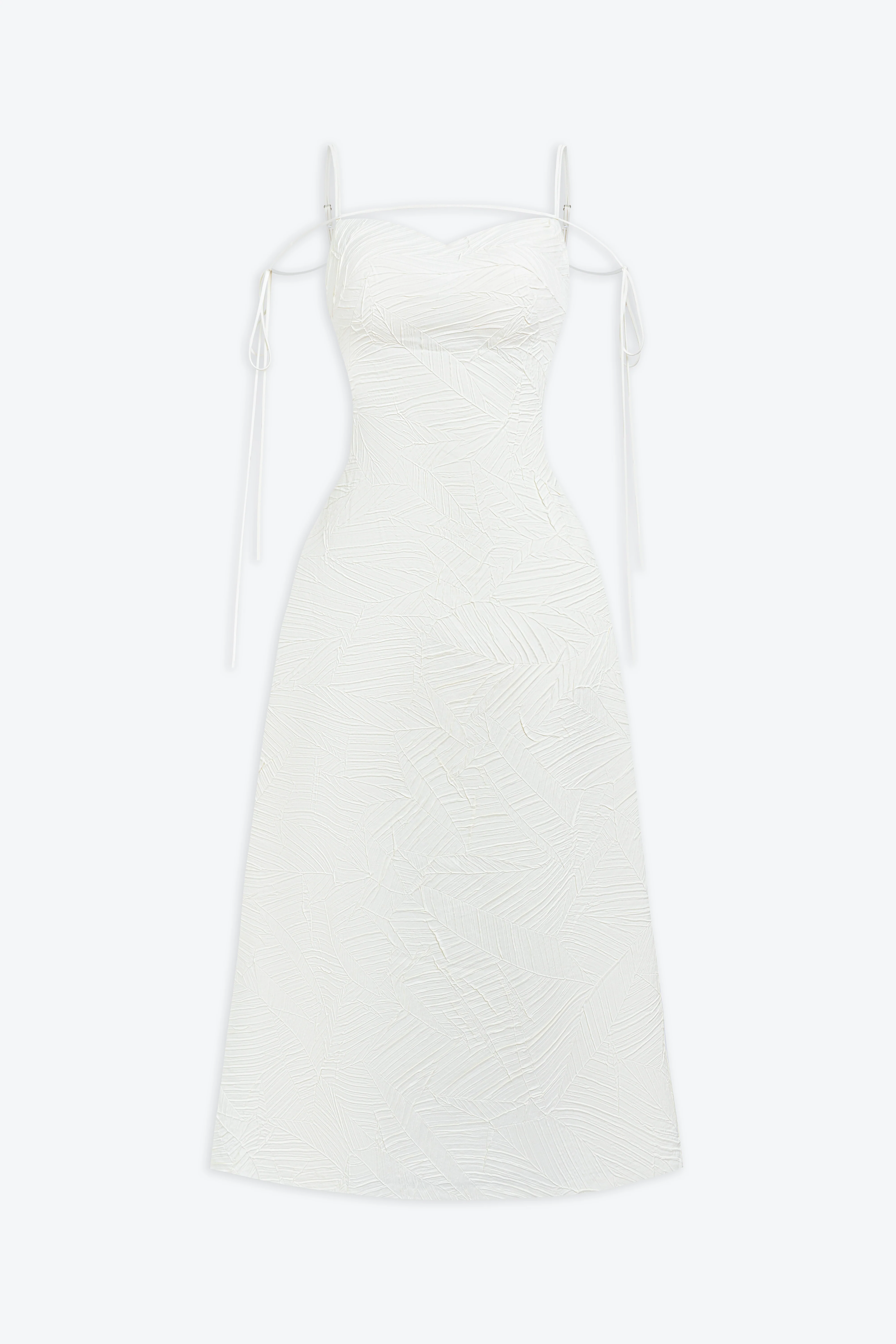 BYDENIO Minsi Wrinkled Midi Dress