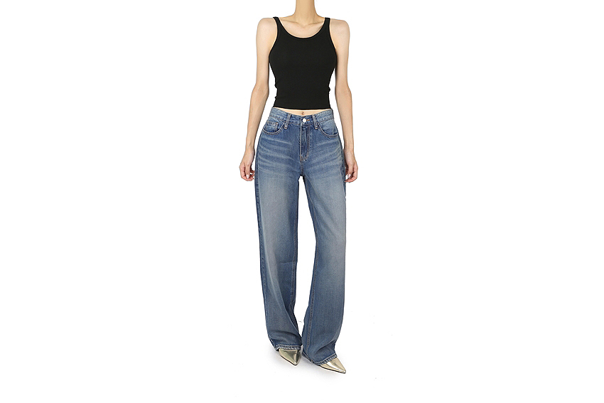 Guse New Soft Raw Pants (Deep Blue)
