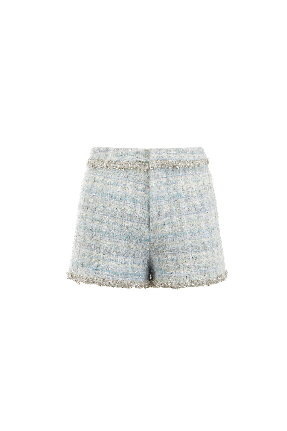 Wardrobes by chen Haze blue woven tweed set