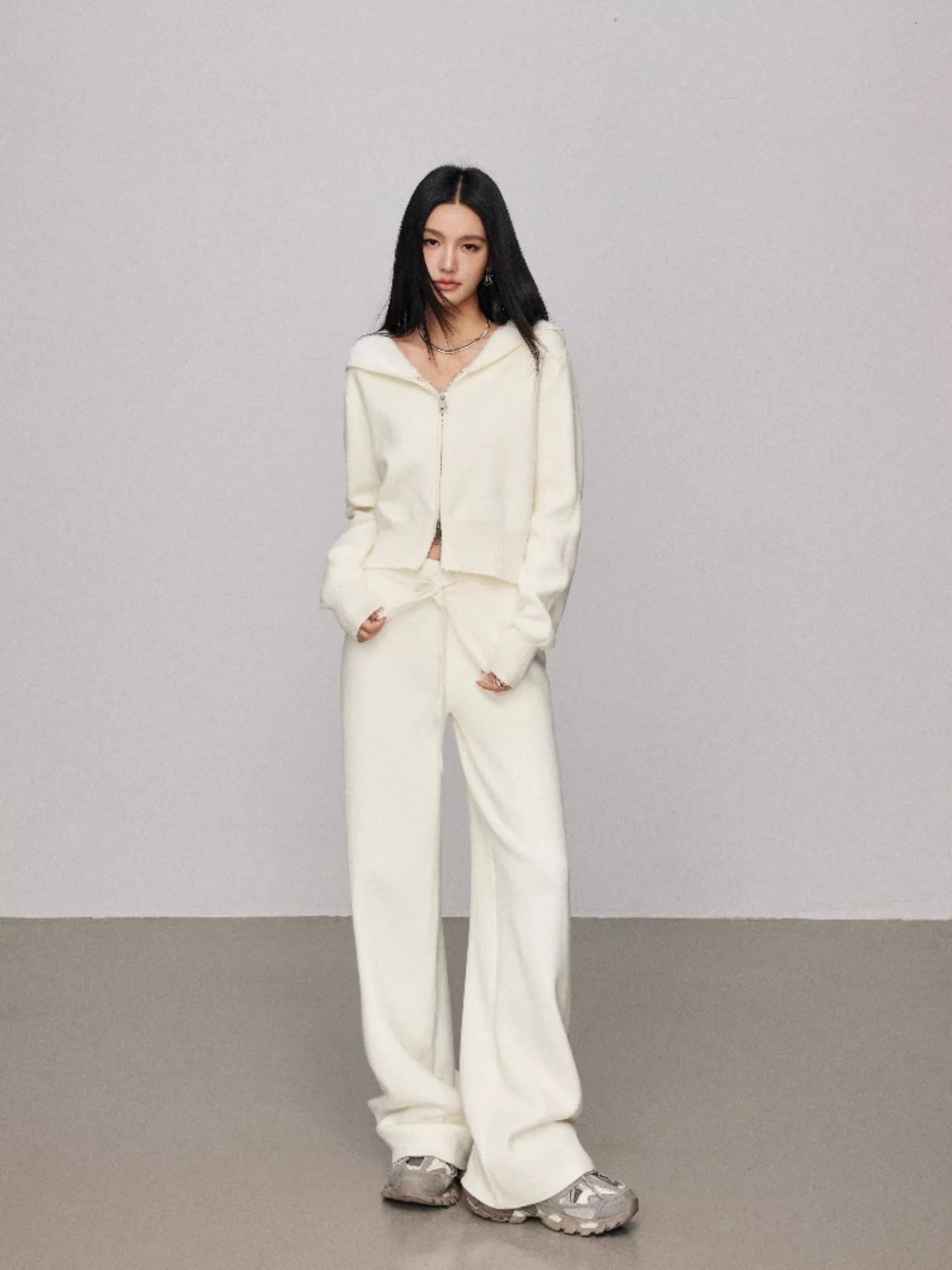 Chill Zoey Dual-Zip Set (SEPERATE/2color)