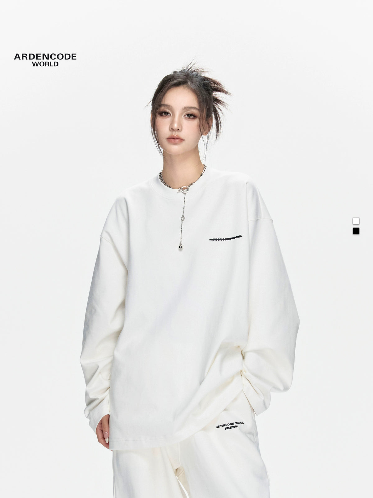 Arden Code Oversize Hoodie(2color)