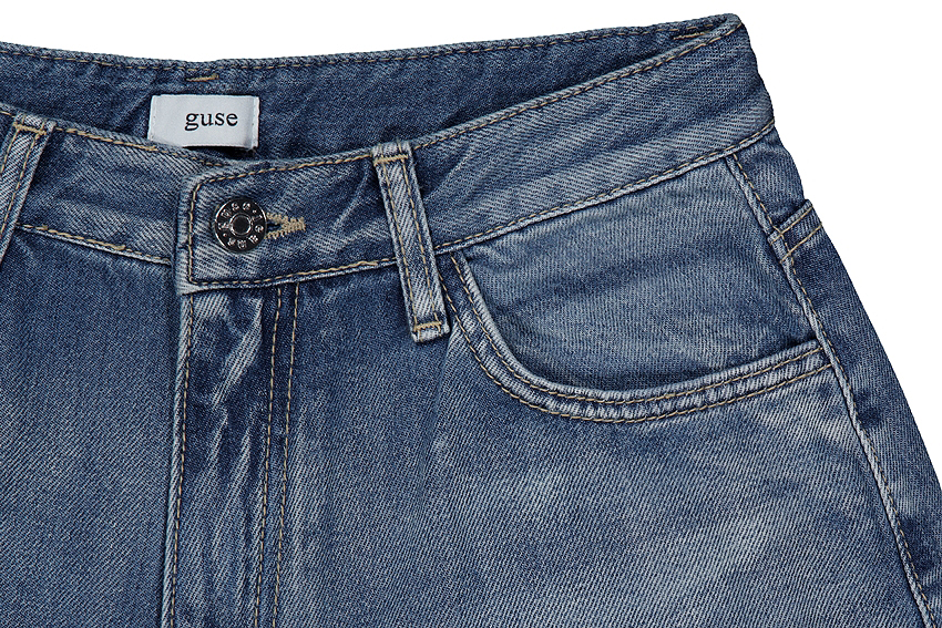 Guse New Soft Raw Pants (Deep Blue)