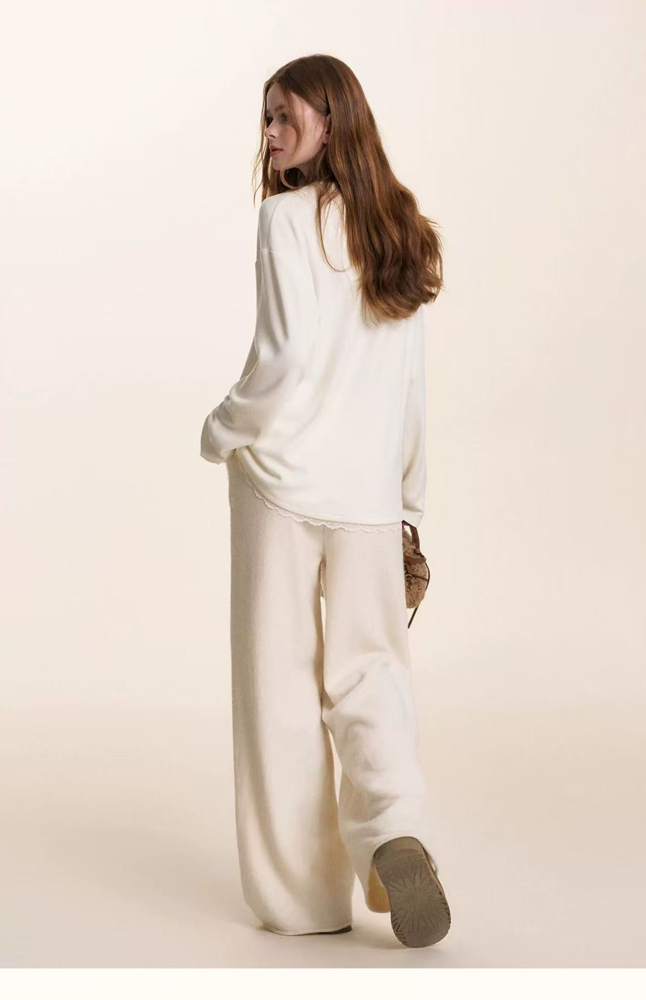 Kroche Lace long sleeved T-shirt