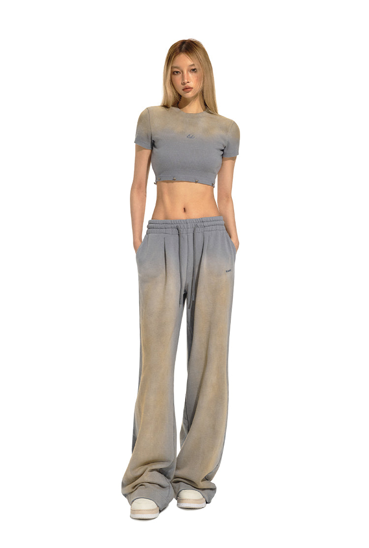 NAWS K051924 Mud dyed jogging sweatpants