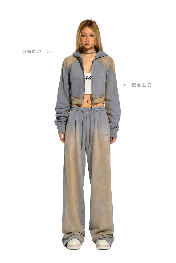 NAWS K051924 Mud dyed jogging sweatpants