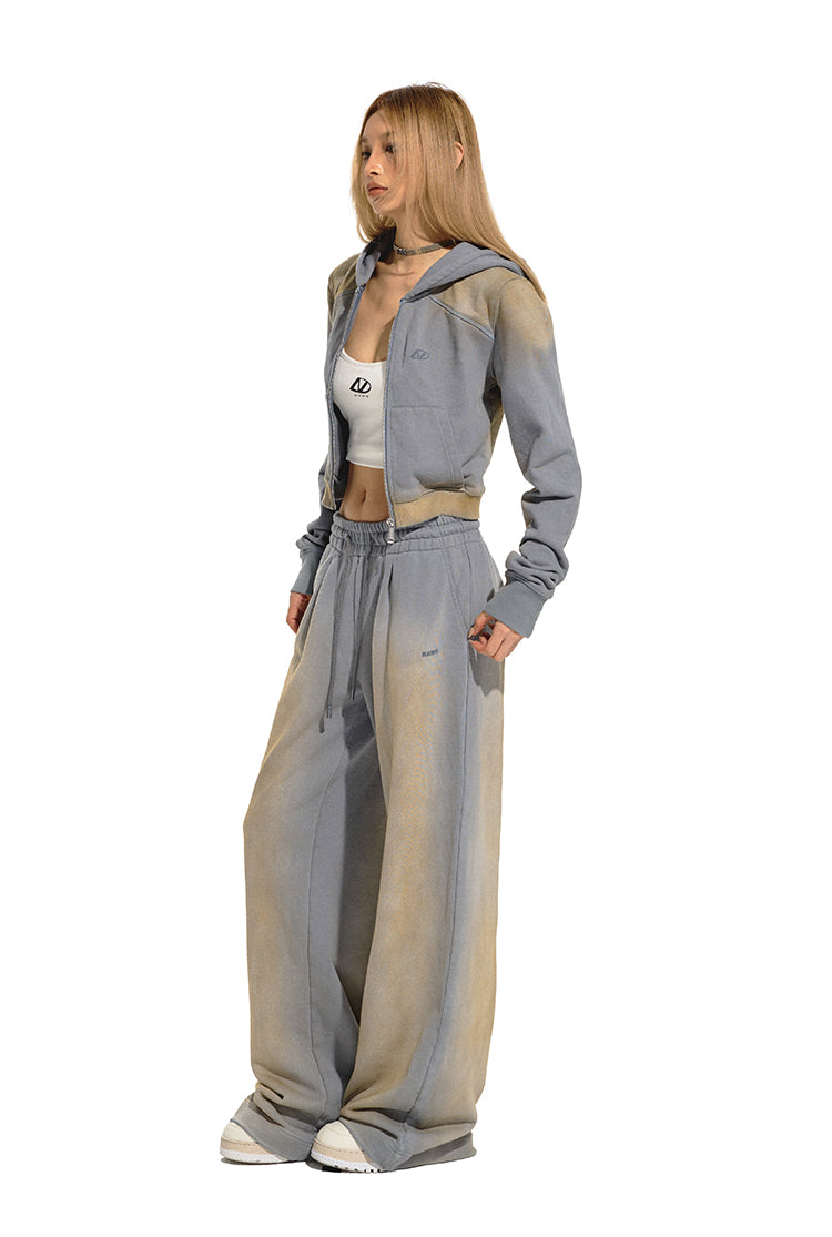NAWS K051924 Mud dyed jogging sweatpants