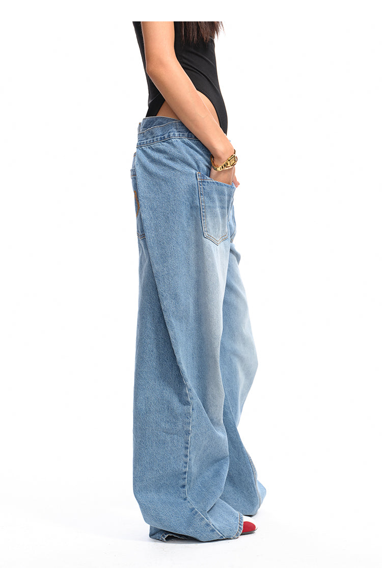 NAWS K021225 Ceramic denim burlap pants