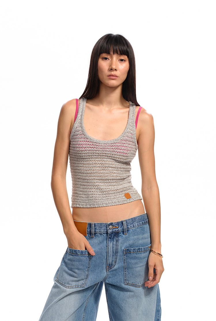 NAWS C021125 Fishnet vest (2color)