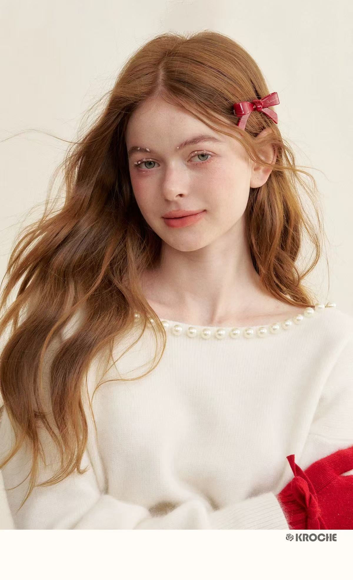 Kroche Pearl wool knitted sweater