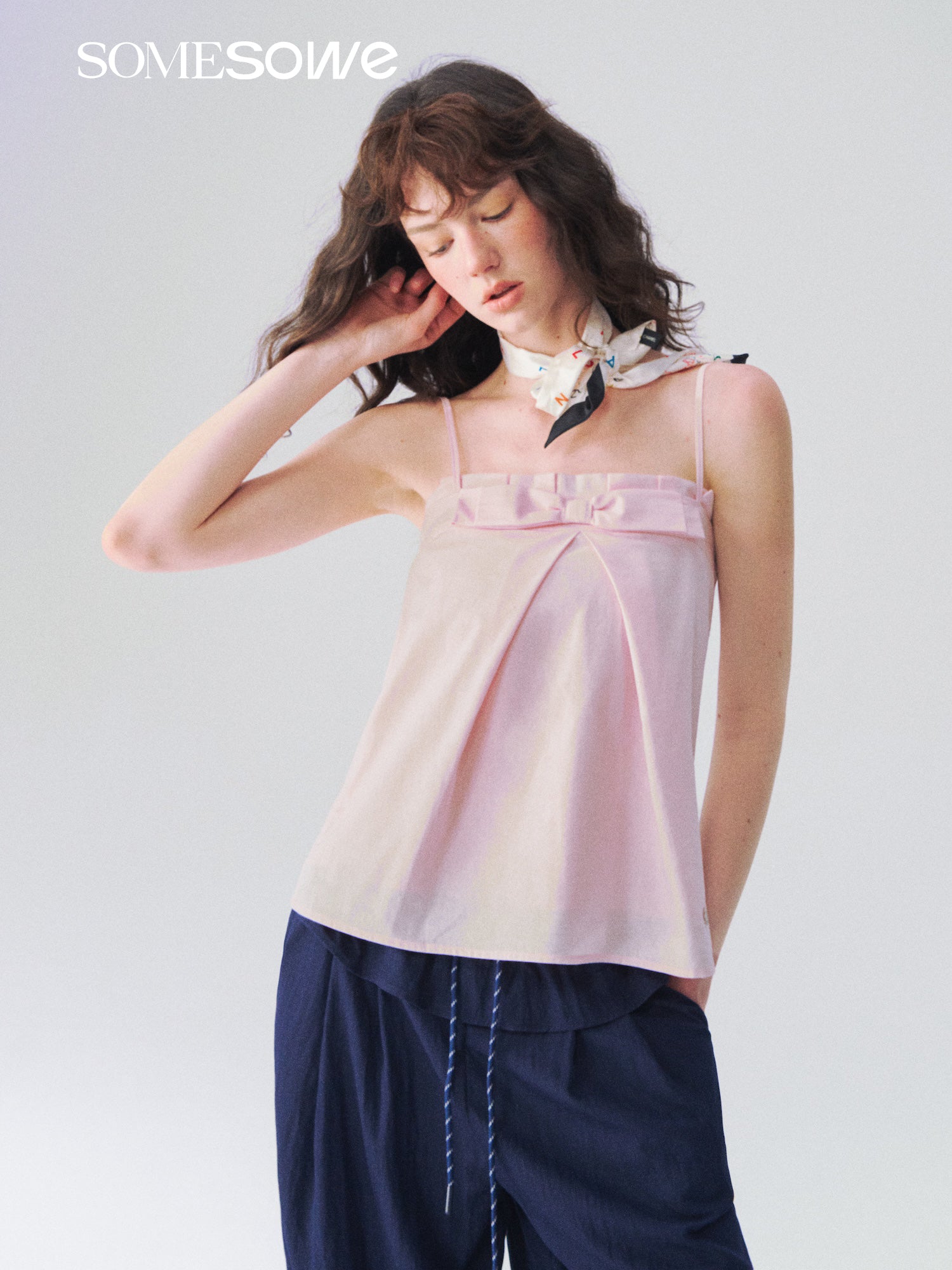 SOMESOWE S2609106 Leisure wildflower suspender top