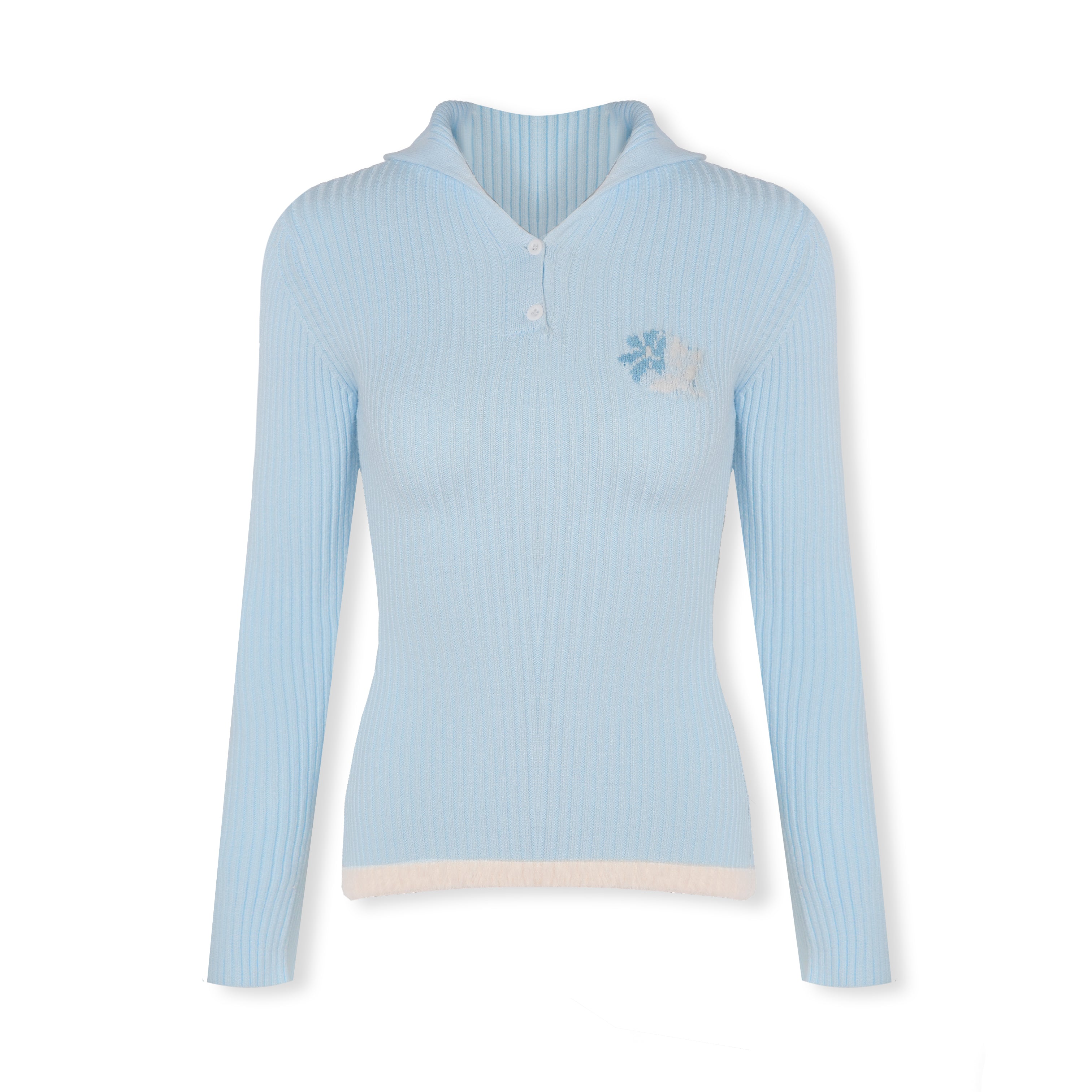 16DEWS 16D25545&16D25546&16D25547 Fel Island Jacquard Knitted Round Neck Hooded Sweater Set