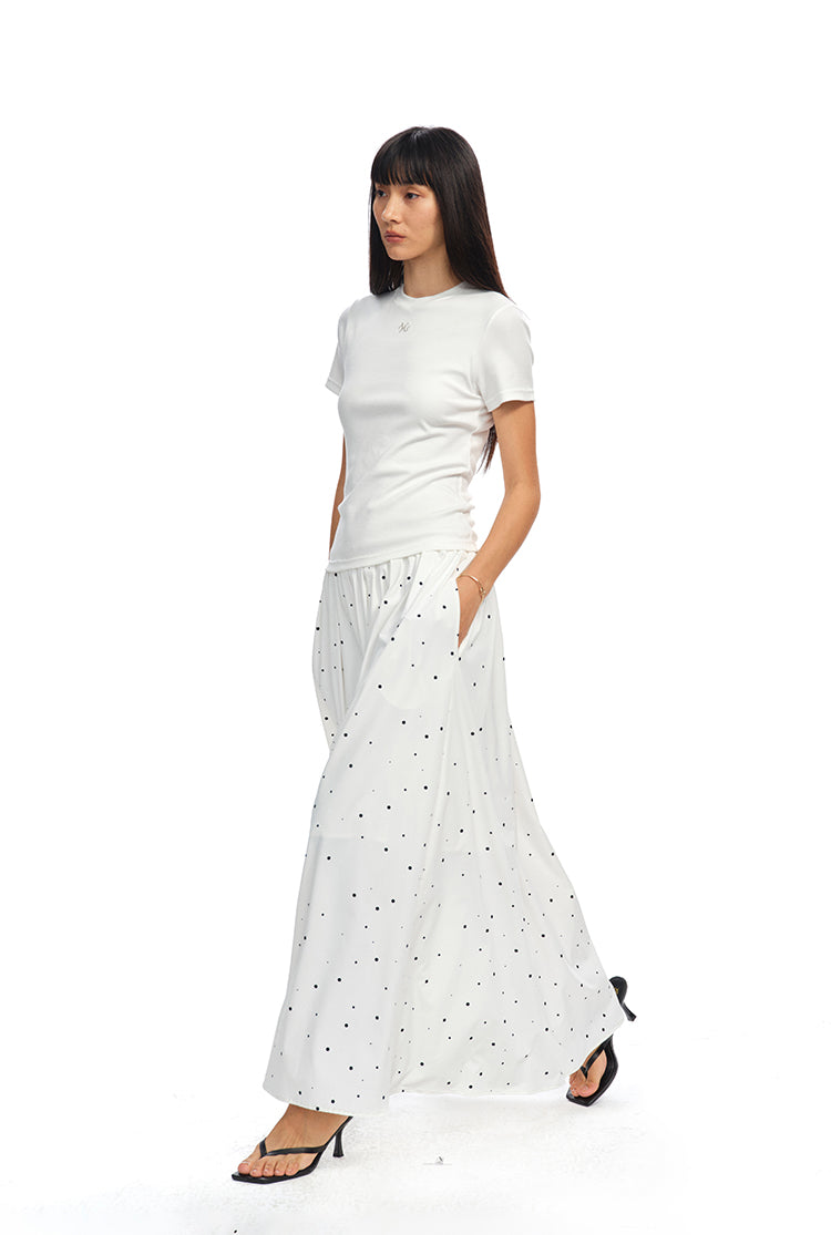 NAWS Q020825 Polka short sleeved dress