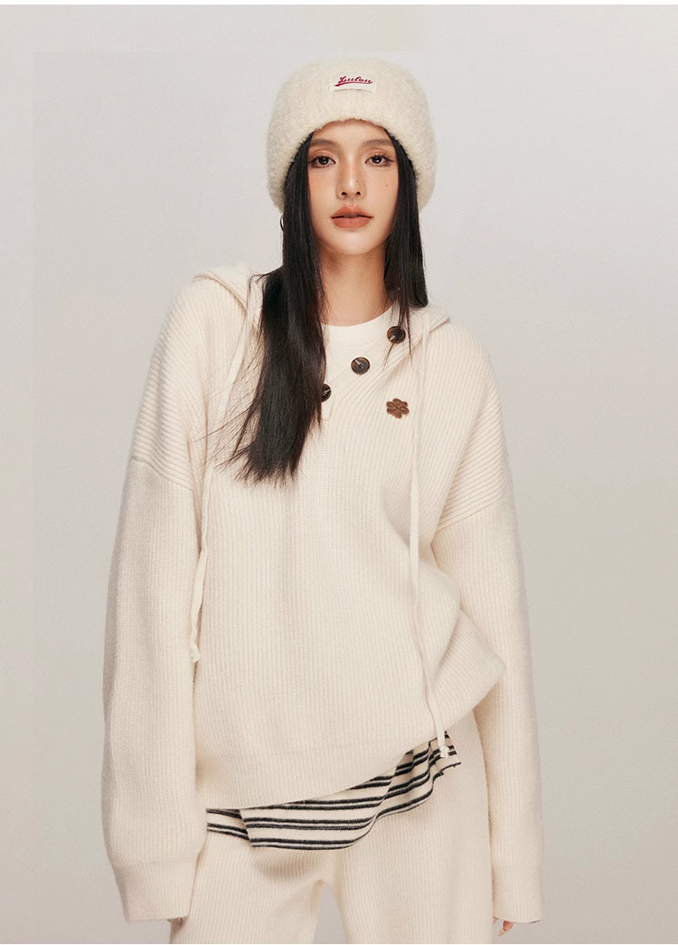 Liilou SALE Knit Hoodie Set(SEPERATE)