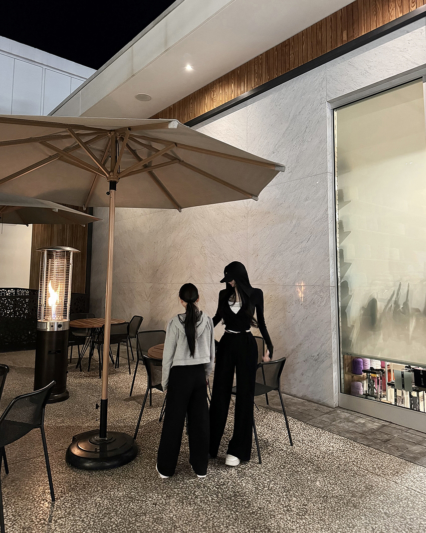 Guse Wrap Hoodie Set (3color)