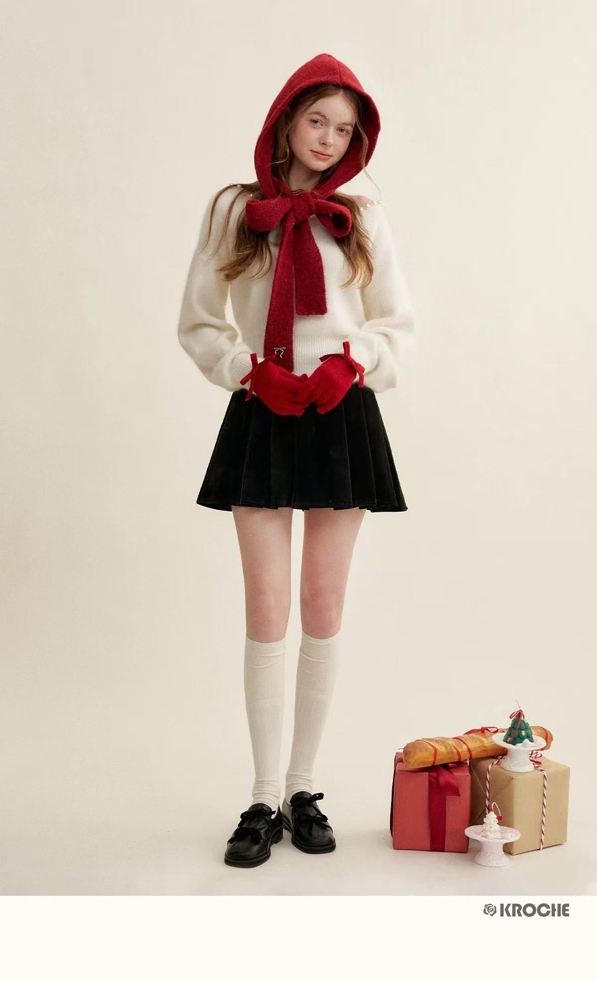 Kroche Pearl wool knitted sweater