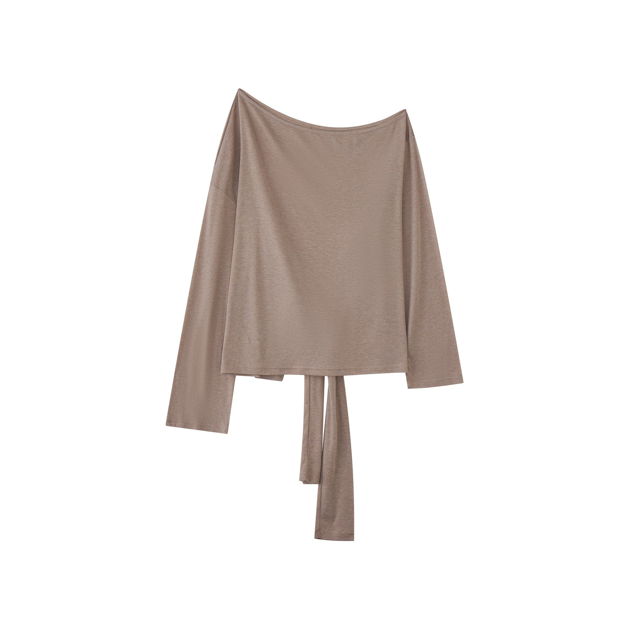 16DEWS 16D25198 Loose long sleeved top (2color)