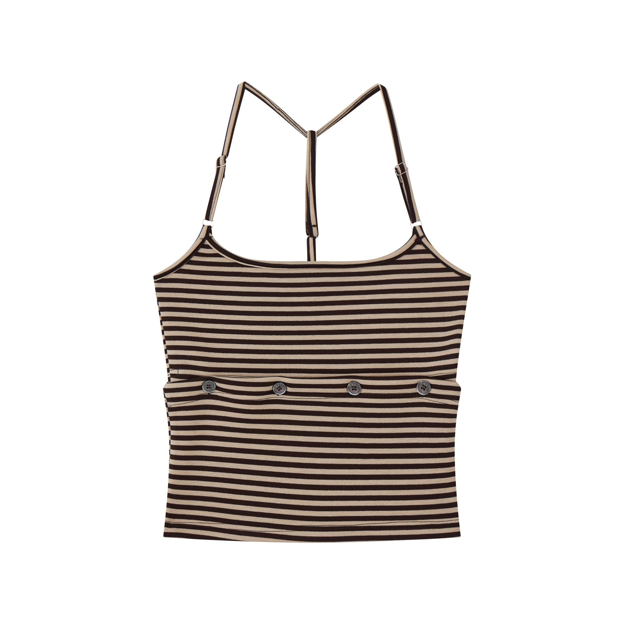 16DEWS 16D25199 Detachable button design camisole
