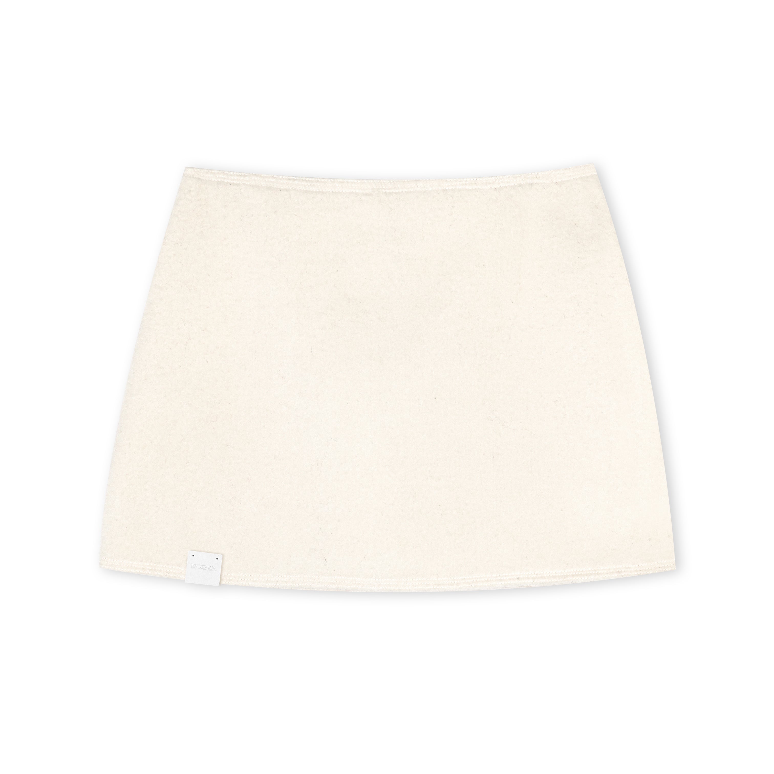 16DEWS 16D25460 Wool blend woolen A-line skirt