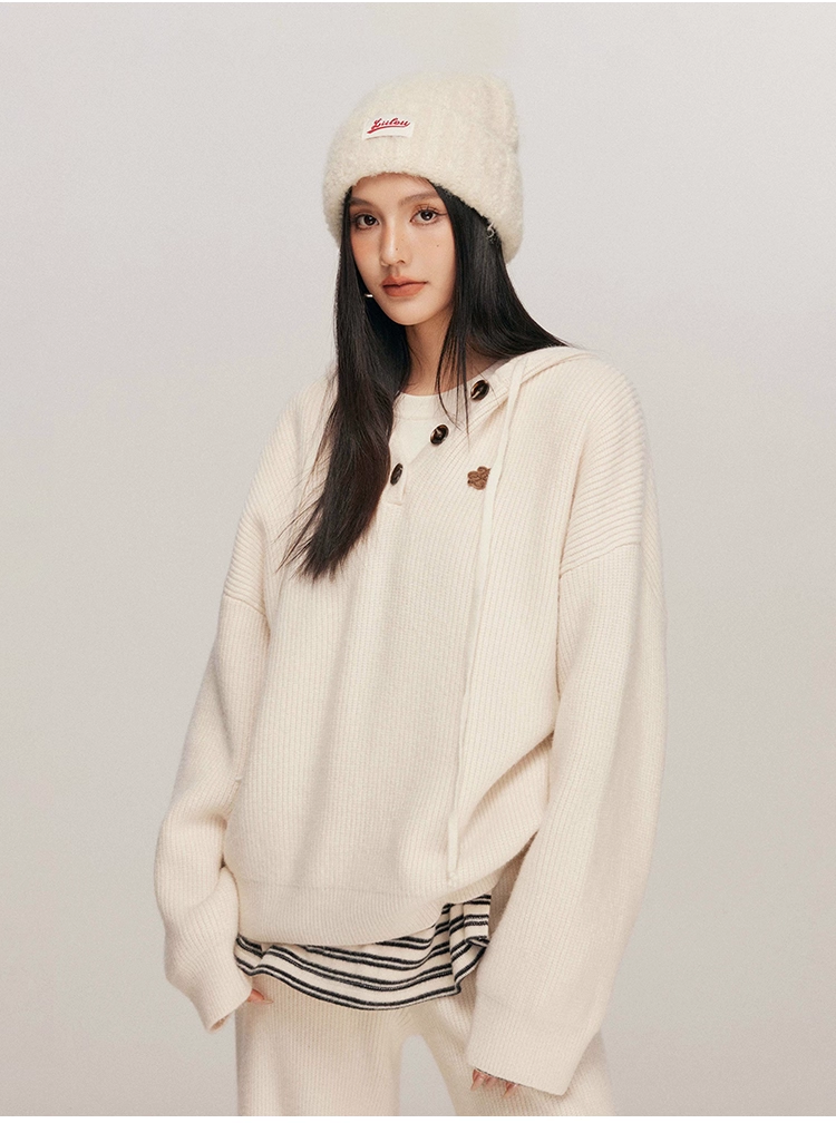 Liilou SALE Knit Hoodie Set(SEPERATE)