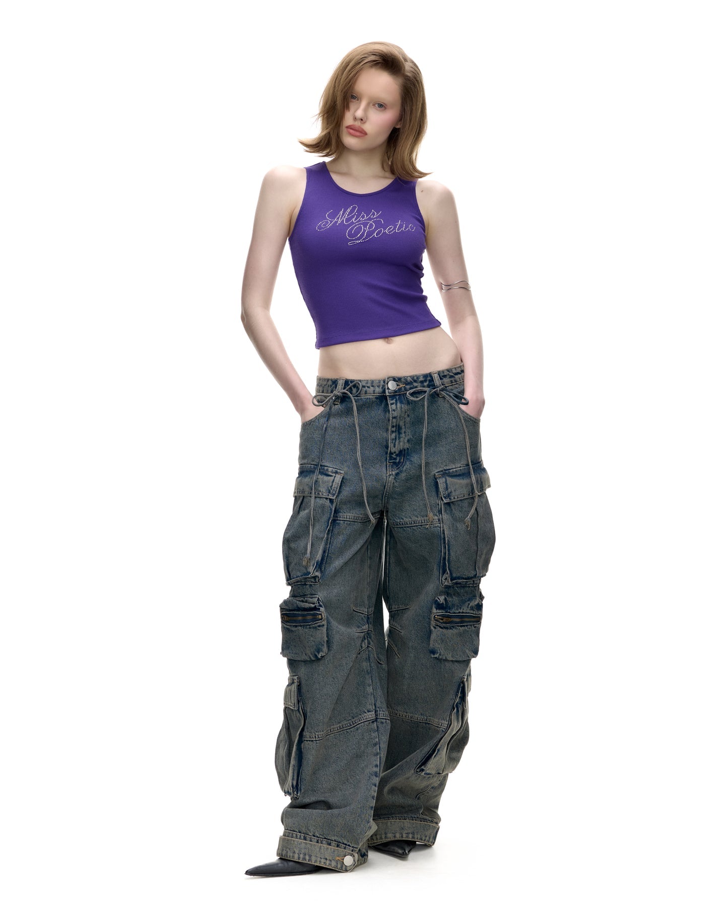 Bupbes MARGO DENIM TROUSERS (2COLOR)