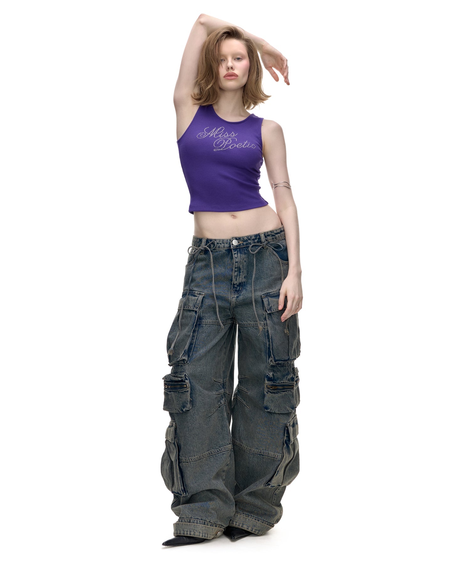 Bupbes MARGO DENIM TROUSERS (2COLOR)