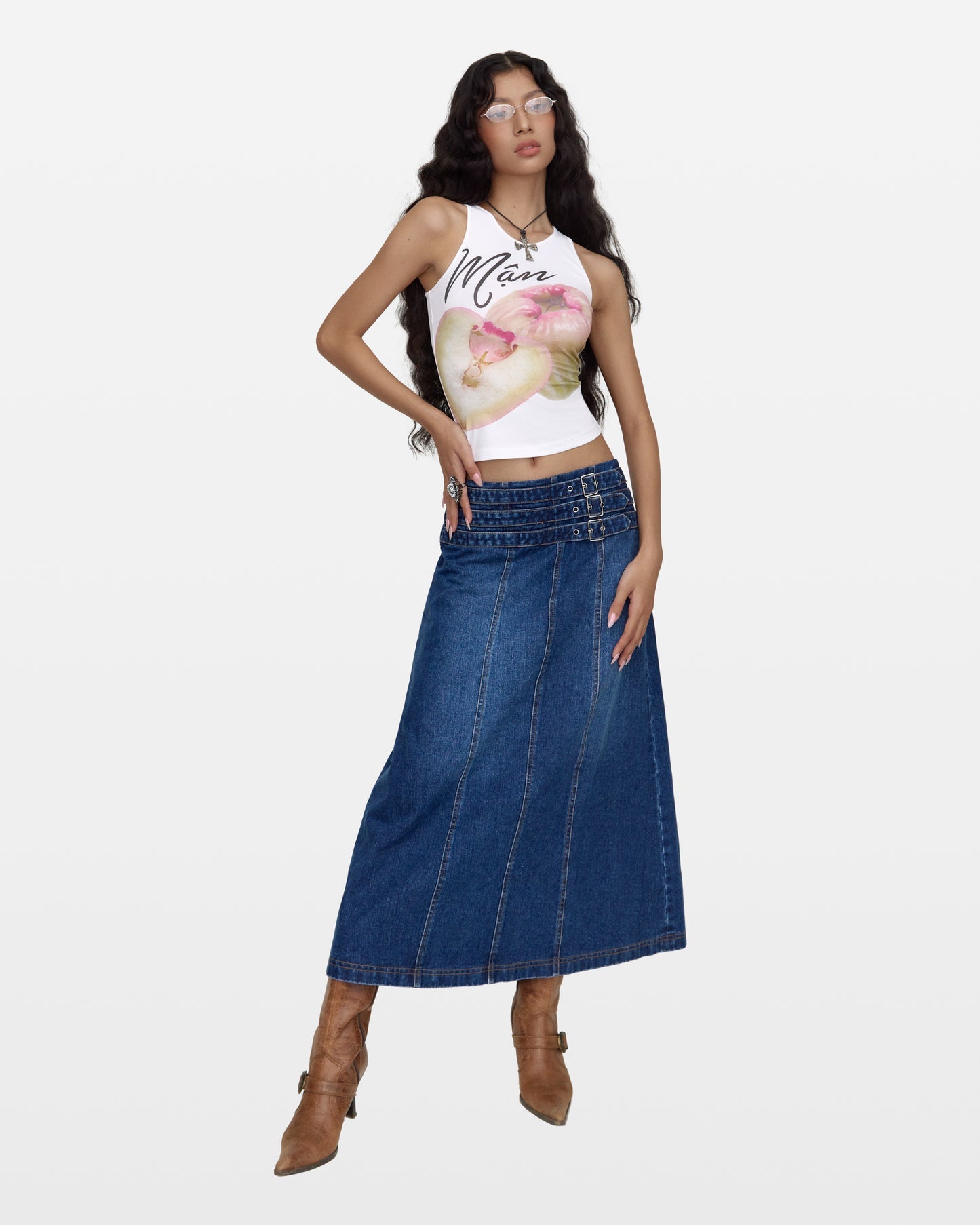 Bupbes MẬN TEE & LANI MIDI SKIRT