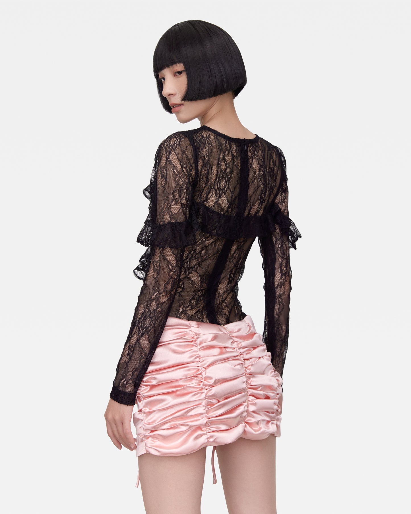 Bupbes LEXA MINI SKIRT(PINK)