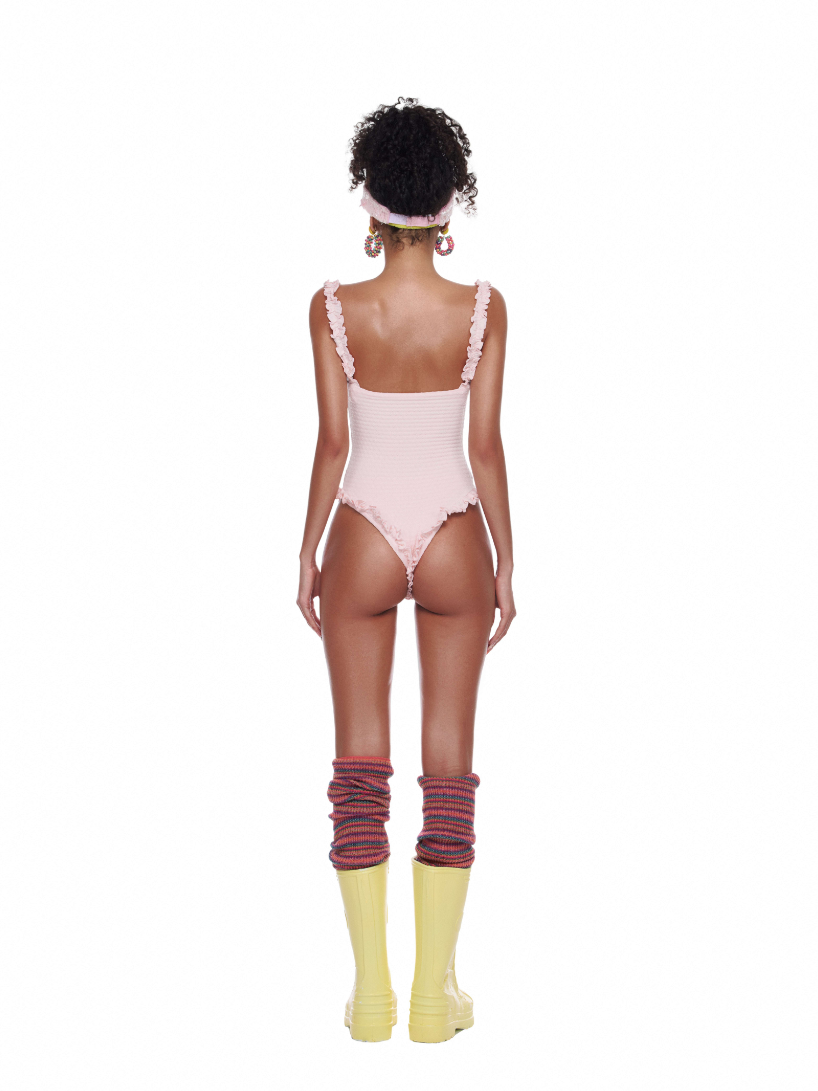 Wet Avocado Twirl Bodysuits