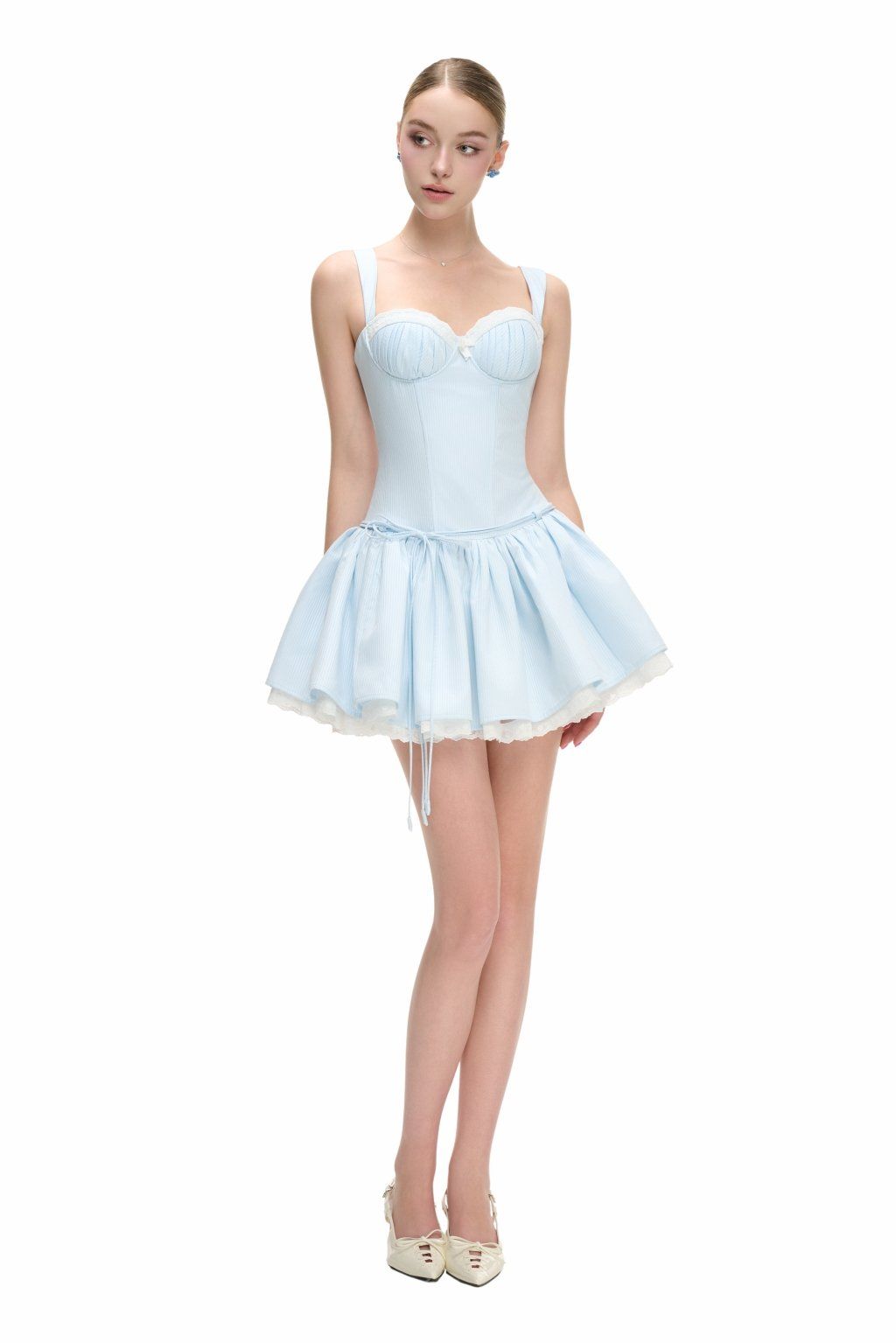 Jubin FAUNA DRESS (BLUE)