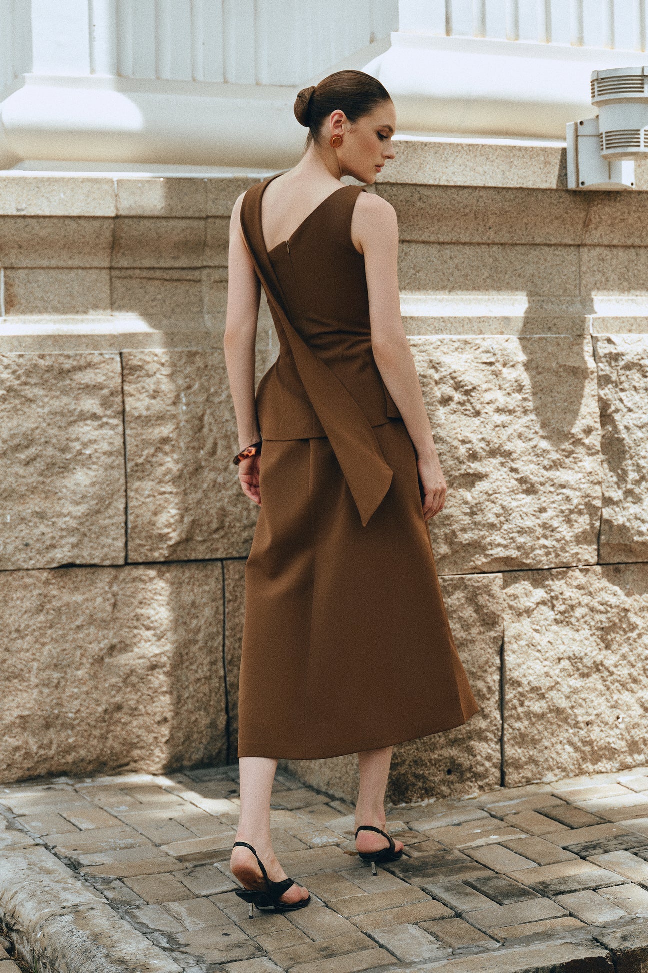 CICI SEREN Shoulder-scarf Set