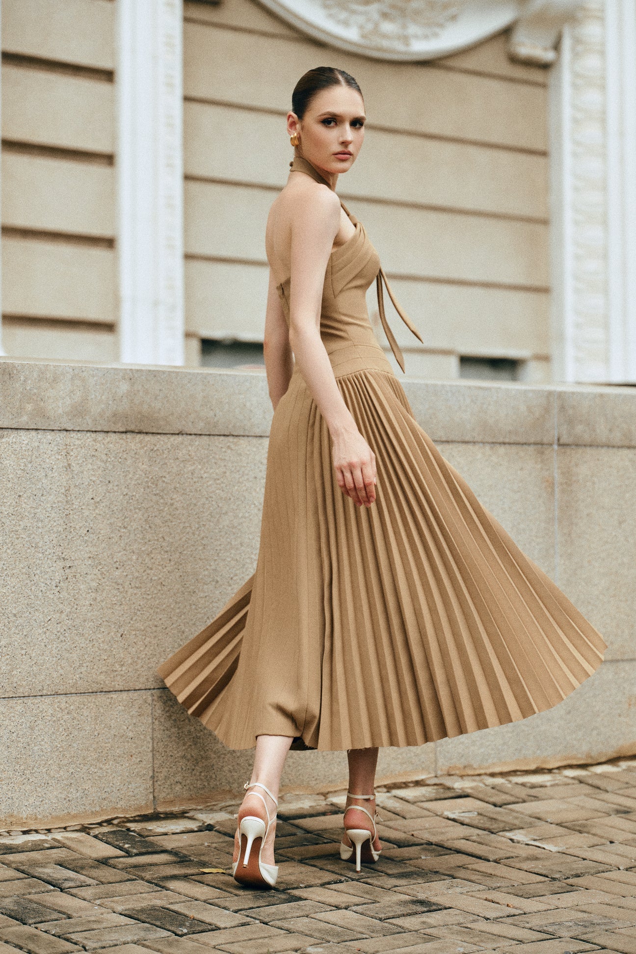 CICI EVARA LIORA Midi Dress