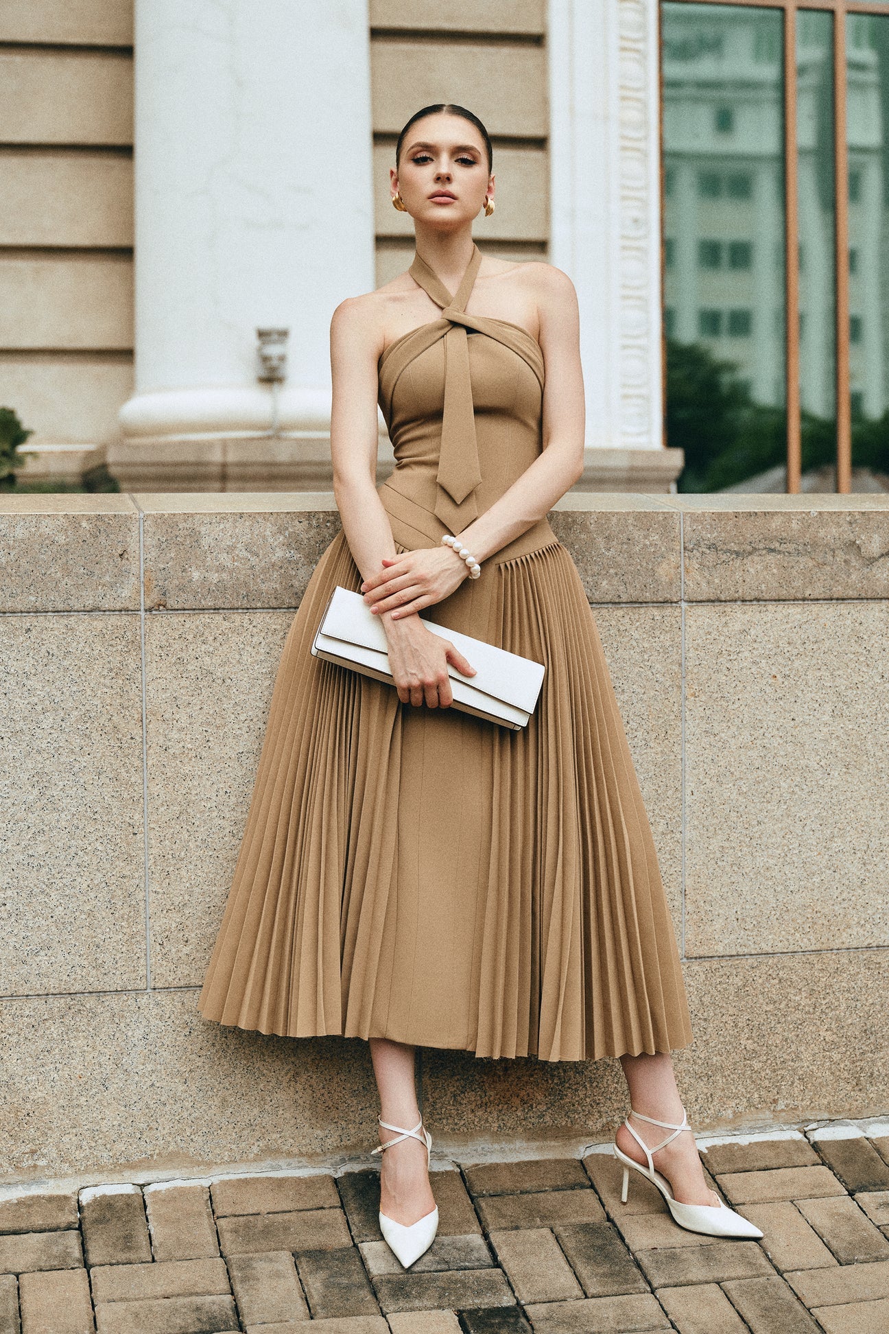 CICI EVARA LIORA Midi Dress