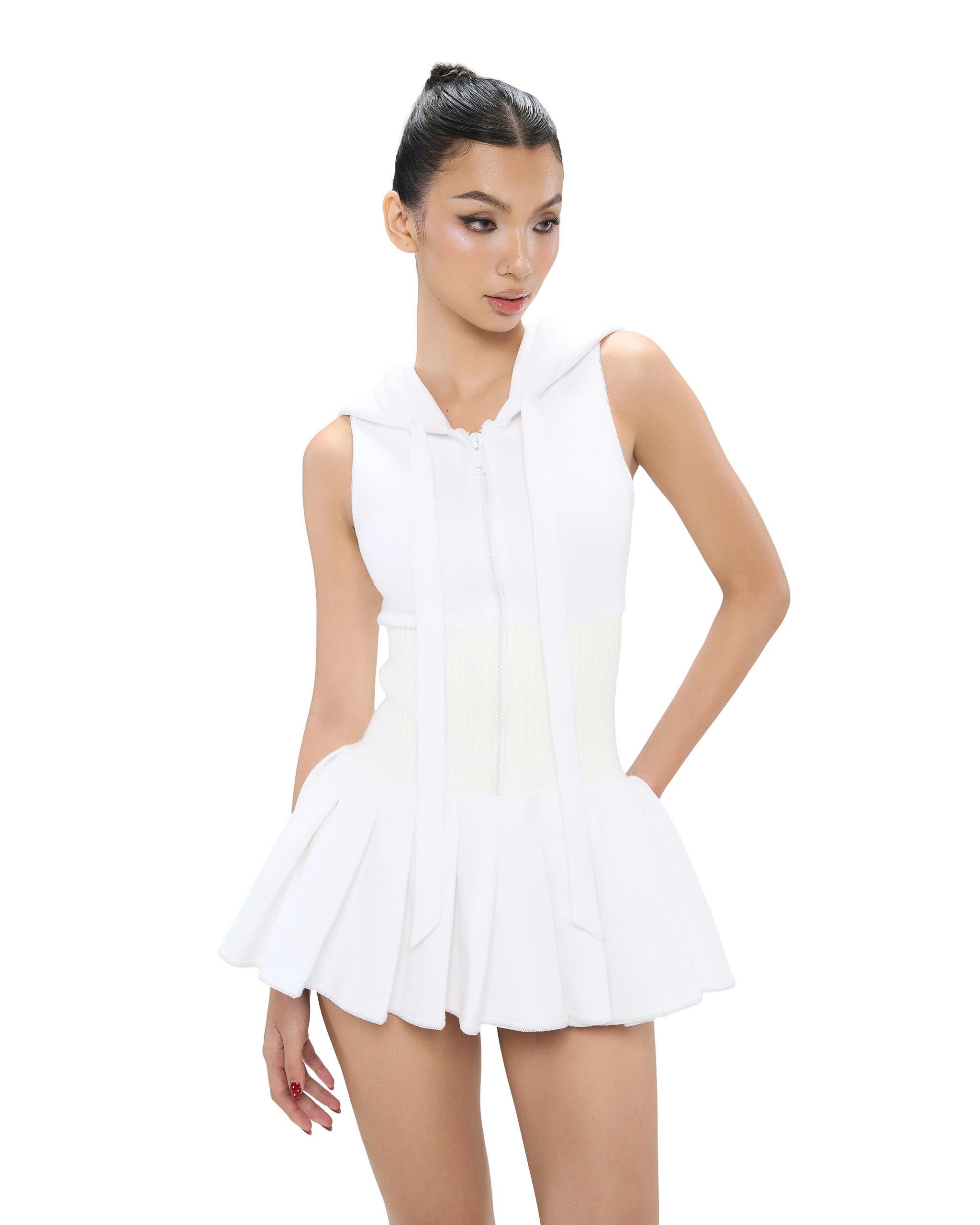 LSOUL ZARAE DRESS (WHITE)