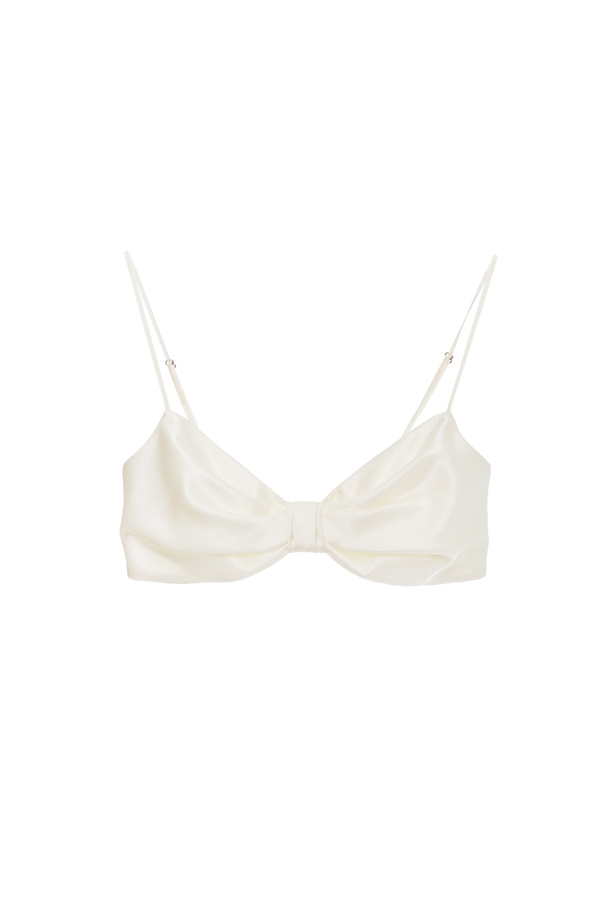 DATT FAIRY CHIFFON SHIRT & OPAL SHELL SKIRT & RIBBON BRA