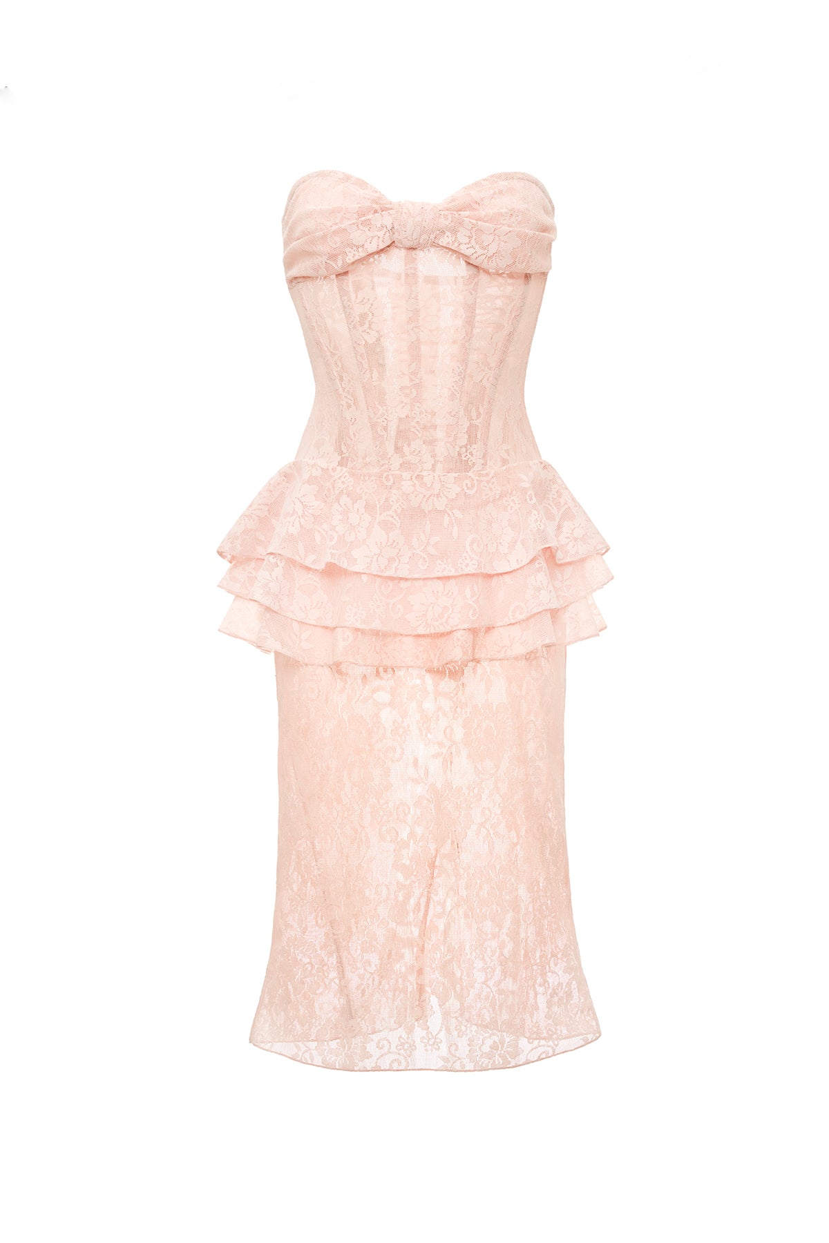 DATT TIANA LACE MIDI DRESS