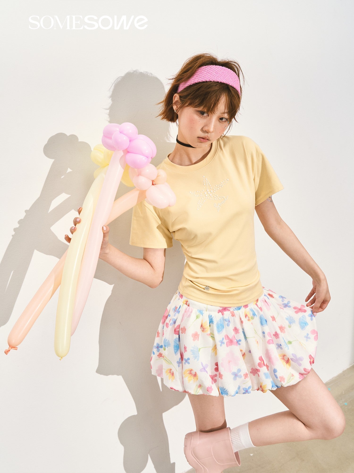 SOMESOWE S2508139 Ballet style anime puffy skirt