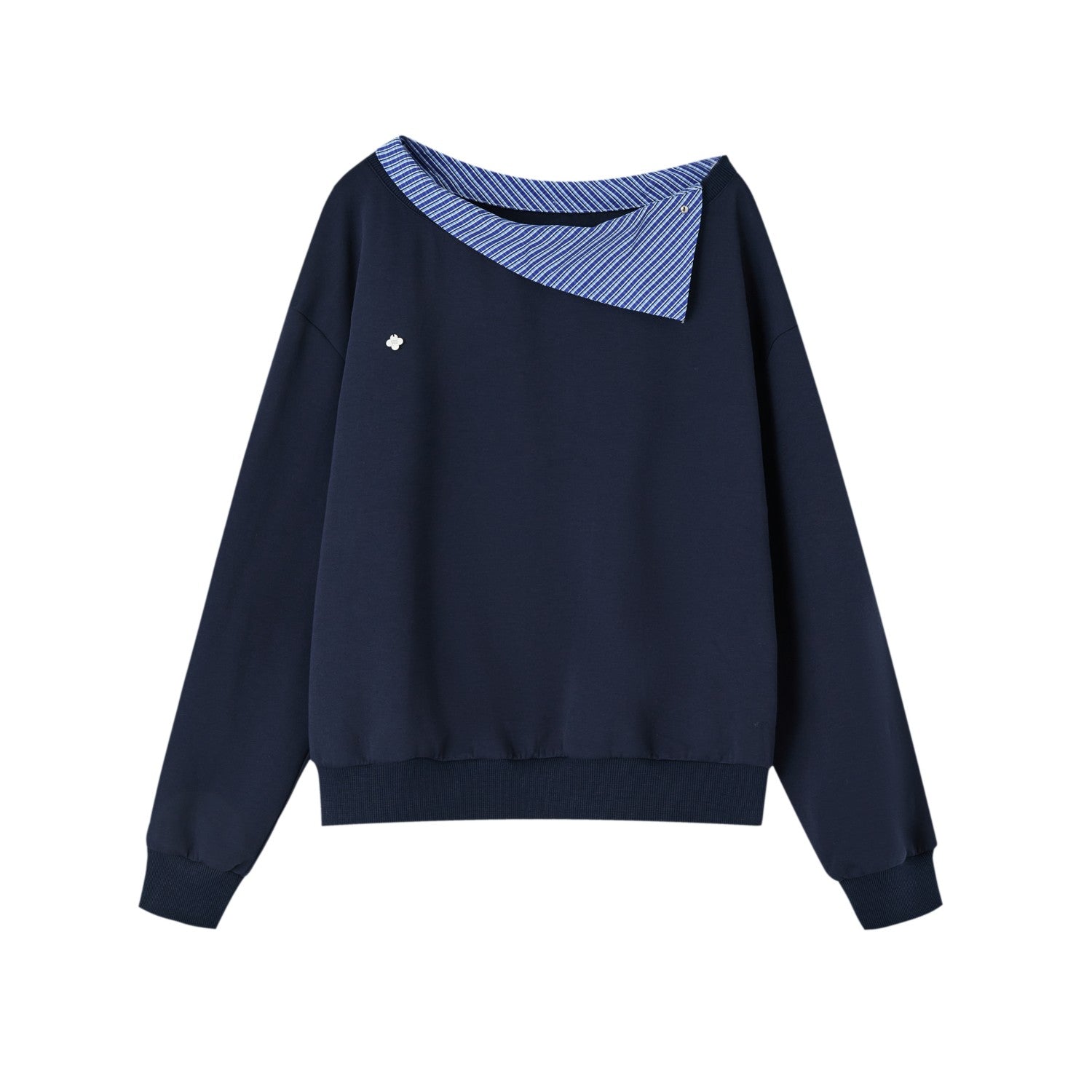 SOMESOWE S2508195&S2508197 One shoulder hoodie + pants set