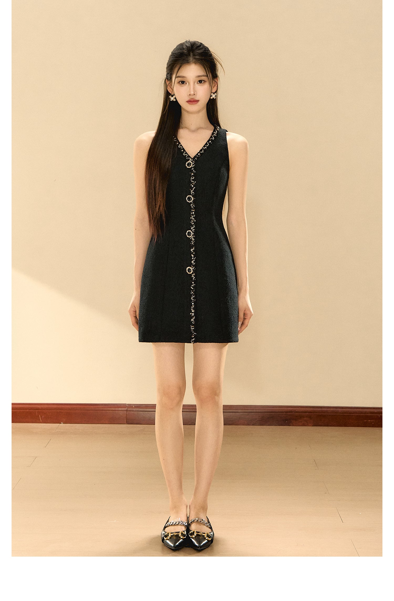 OShea Black breasted dress + jacket set (seperate)