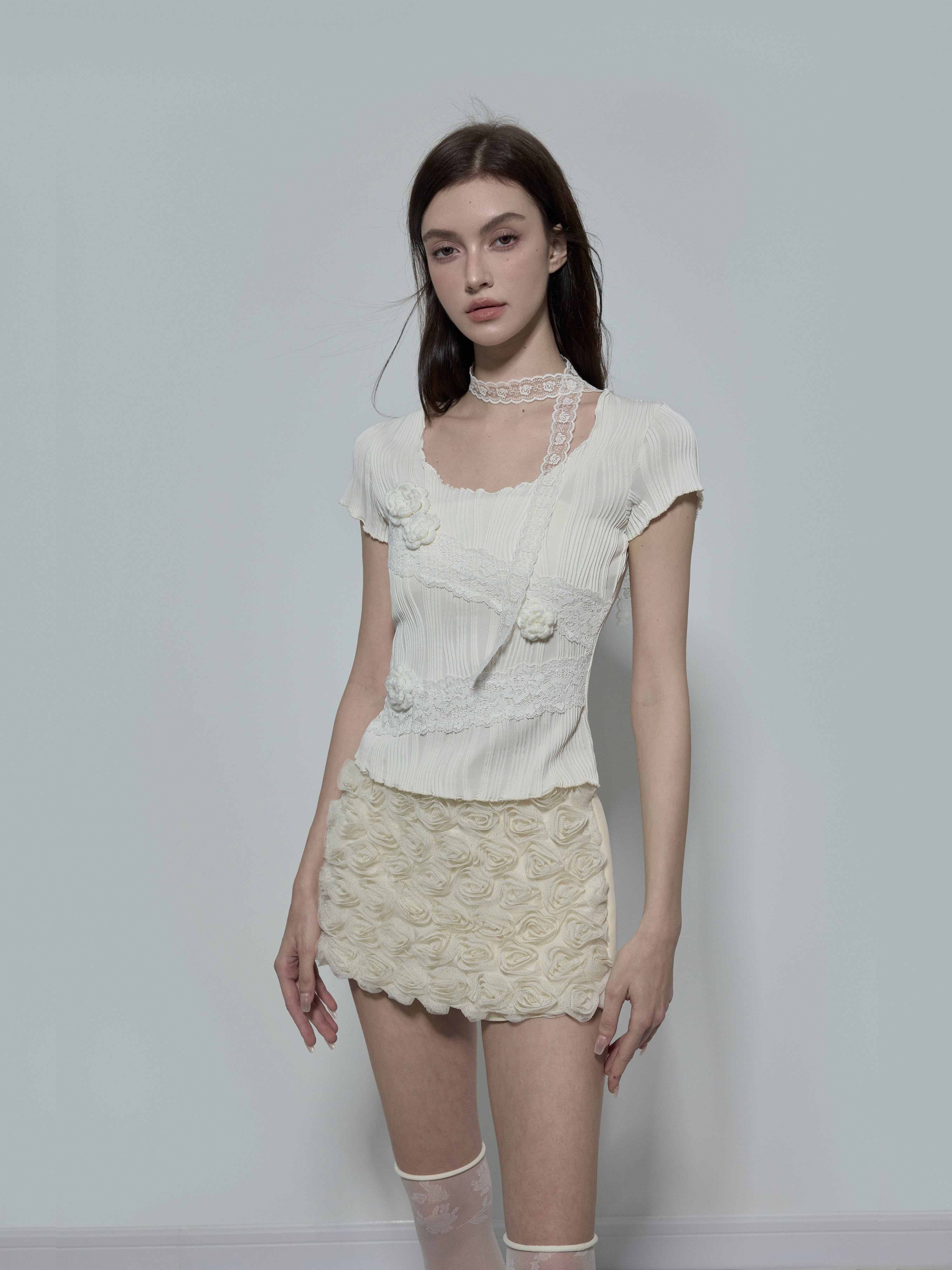 NOMEANSNO Sale Rose Skirt