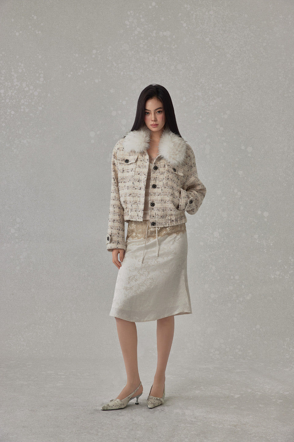 NONCESTNON N245 Fish tail lace skirt