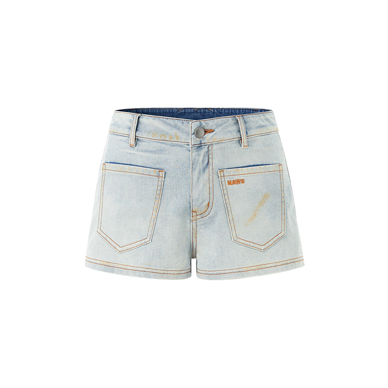 NAWS DK020525 Ceramic denim shorts