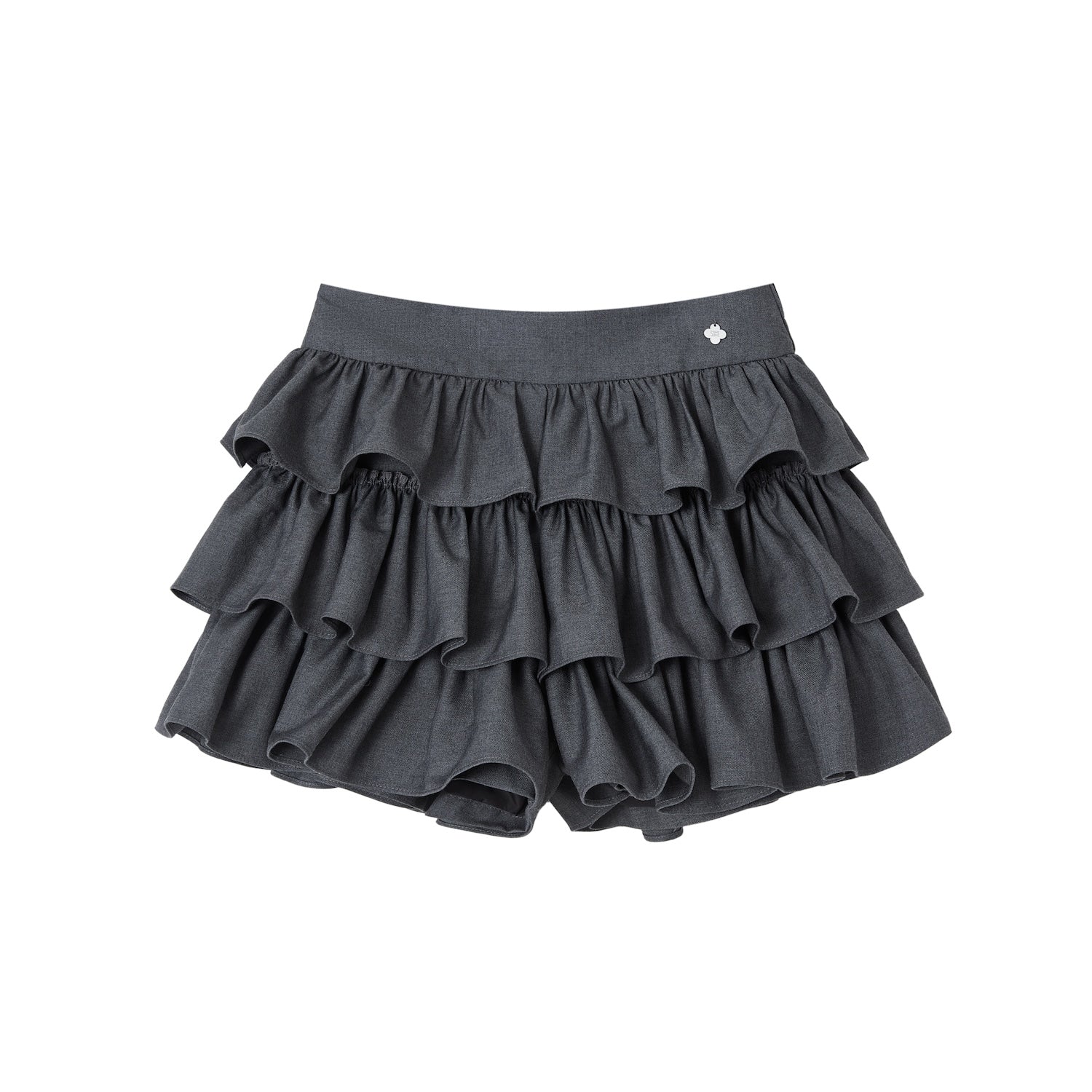 SOMESOWE S2508183 Ballet style multi-layer pleated skirt pants