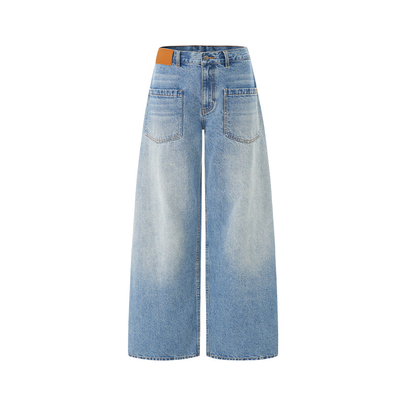 NAWS K021225 Ceramic denim burlap pants