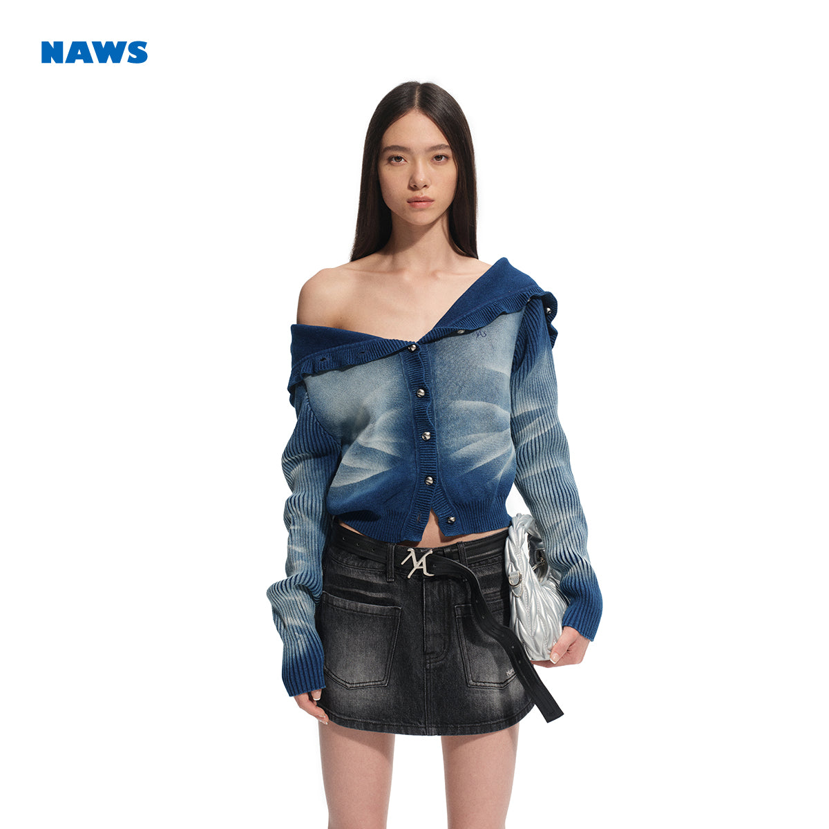 NAWS C050625 Volcano Knitted Cardigan
