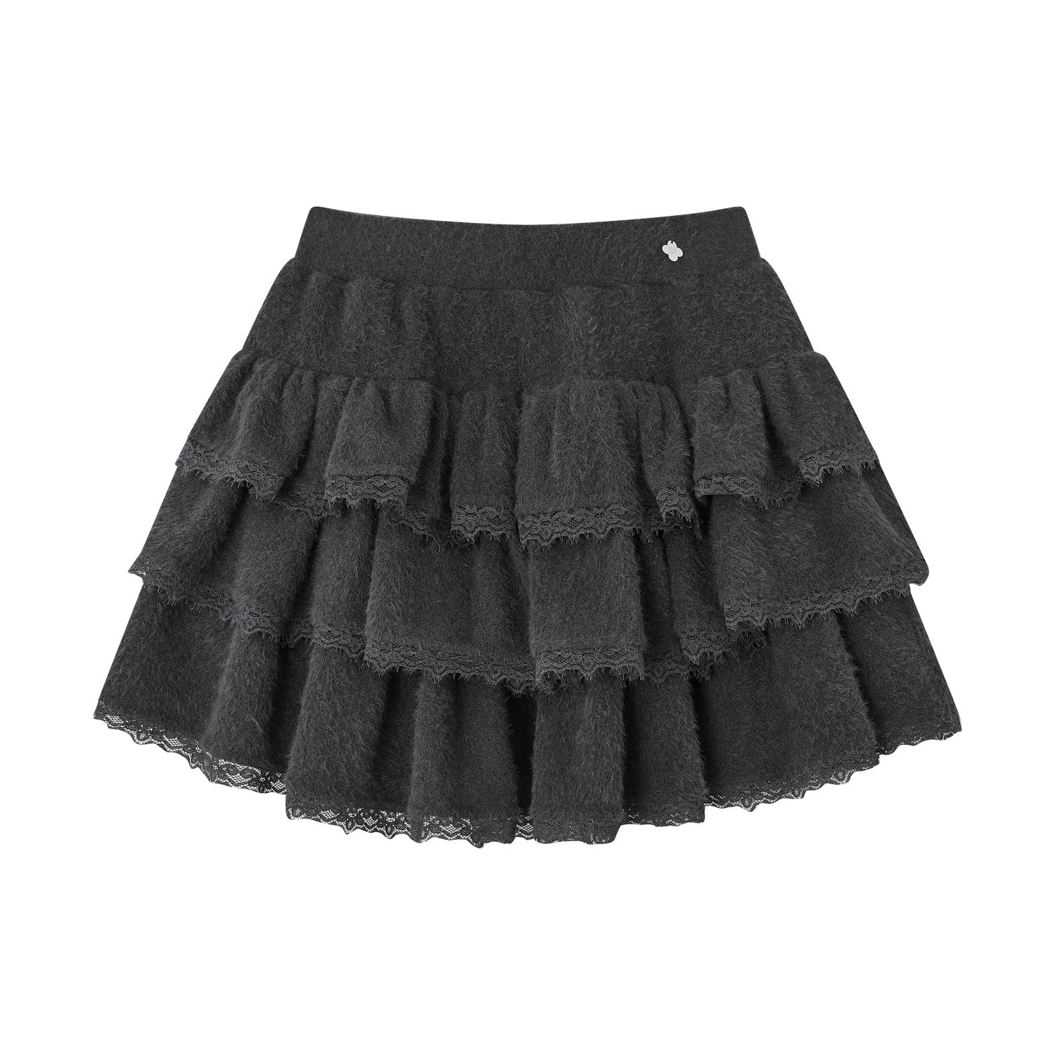 SOMESOWE S2508307 Lace patchwork fluffy cake skirt