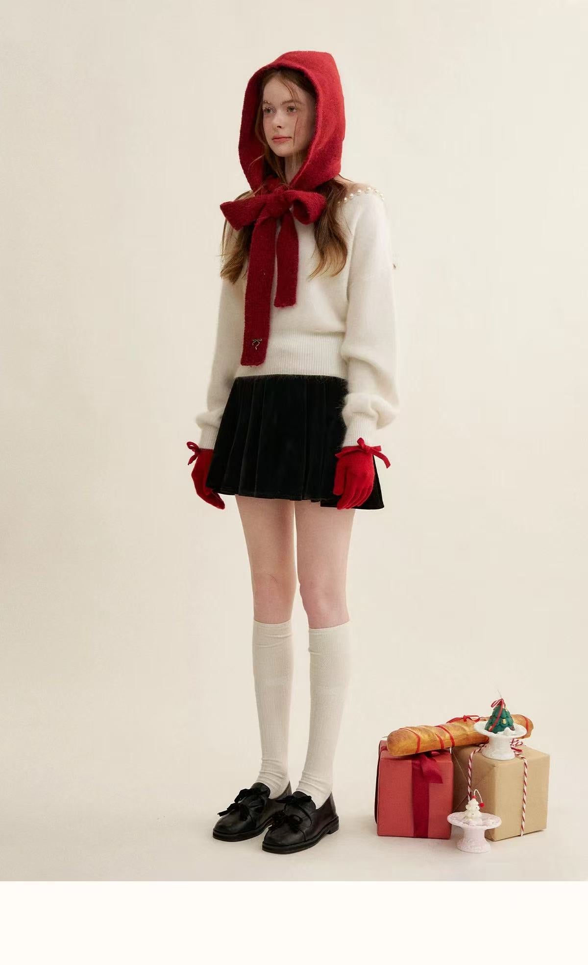 Kroche Pearl wool knitted sweater